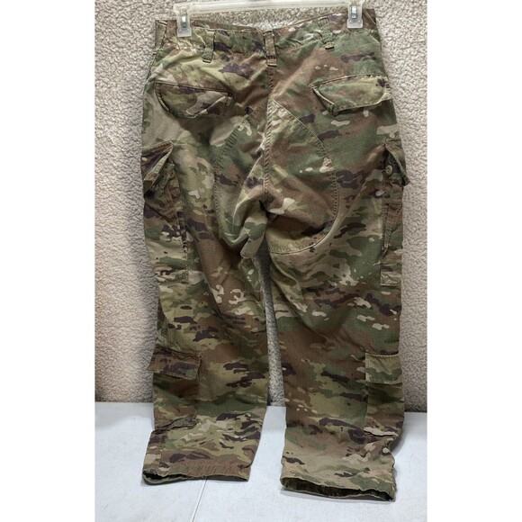 US Army OCP Garrison Pants 50/50 NYCO Camo Trousers MEDIUM SHORT Ocp Scorpion O - Picture 5 of 10